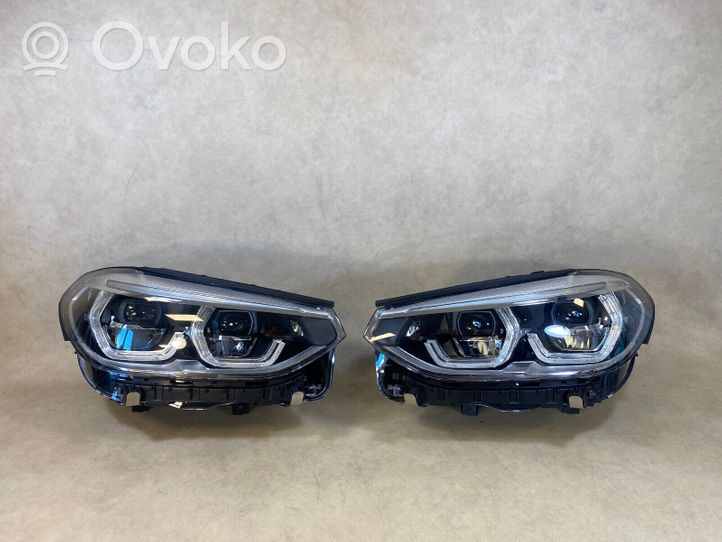 BMW X3 G01 Lot de 2 lampes frontales / phare 63117466119