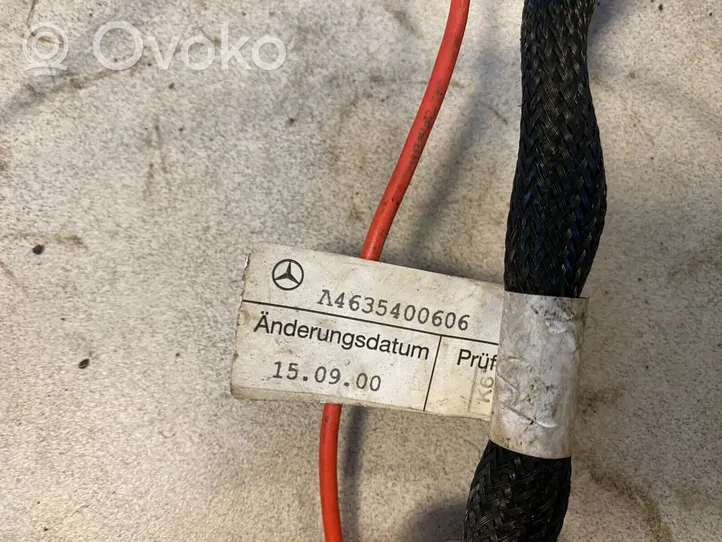 Mercedes-Benz G W461 463 Altro tipo di cablaggio A4635407206