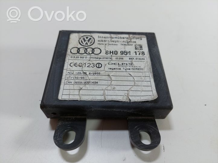 Audi A4 S4 B7 8E 8H Unidad de control/módulo de alarma 8H0951178