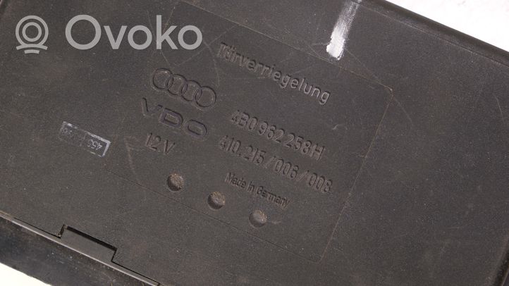 Audi A6 S6 C5 4B Moduł / Sterownik komfortu 4B0962258H