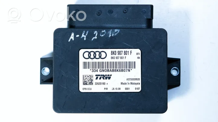 Audi A4 S4 B8 8K Rankinio stabdžio valdymo blokas 8K0907801F