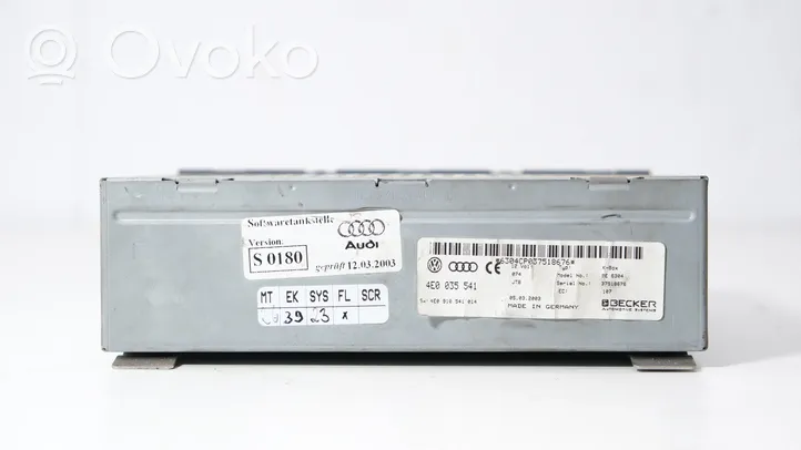 Audi A6 Allroad C6 Radio/CD/DVD/GPS-pääyksikkö 4F0035541