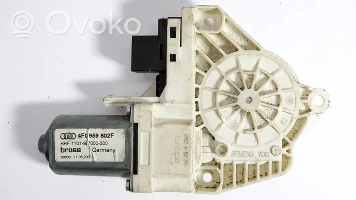 Audi A6 S6 C6 4F Takaoven ikkunan nostomoottori 4F0959802F