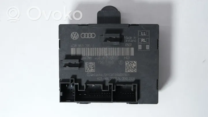 Audi A6 C7 Oven ohjainlaite/moduuli 4G8959795J
