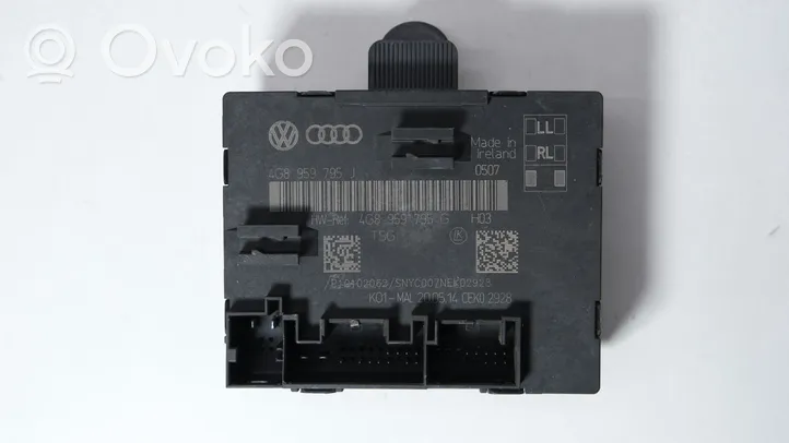 Audi A6 C7 Centralina/modulo portiere 4G8959795J