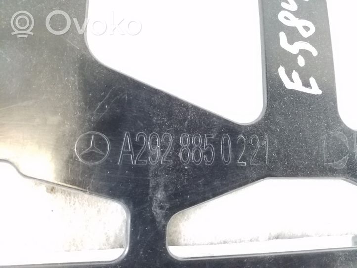 Mercedes-Benz GLE (W166 - C292) Galinis sustiprinimas bamperio A2928850221