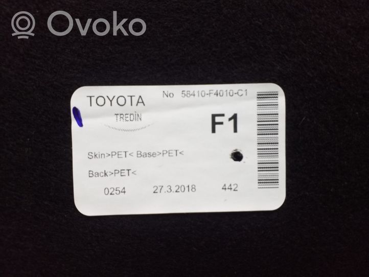 Toyota C-HR Tavaratilan pohjan tekstiilimatto 58410F4010