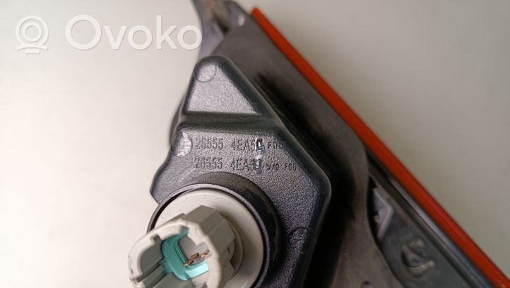 Nissan Qashqai Lampy tylnej klapy bagażnika 265554EA5C