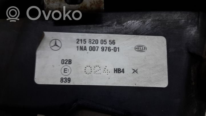 Mercedes-Benz C W203 Światło przeciwmgłowe przednie A2158200526