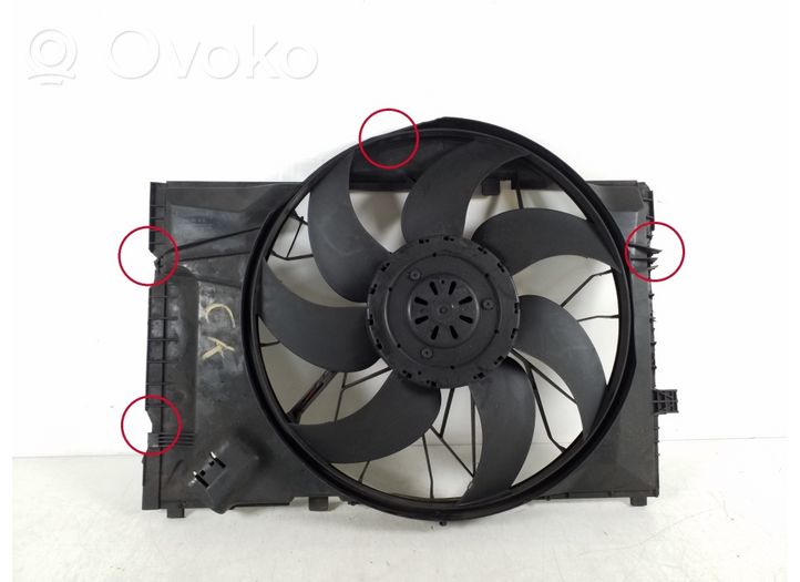 Mercedes-Benz CLK A209 C209 Radiator cooling fan shroud A2035001693