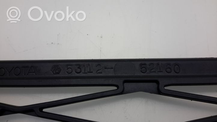 Toyota Yaris Front bumper lower grill 5311252160