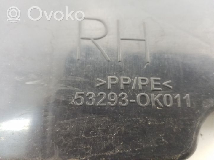 Toyota Hilux (AN10, AN20, AN30) Déflecteur d'air de radiateur de refroidissement 532930K011