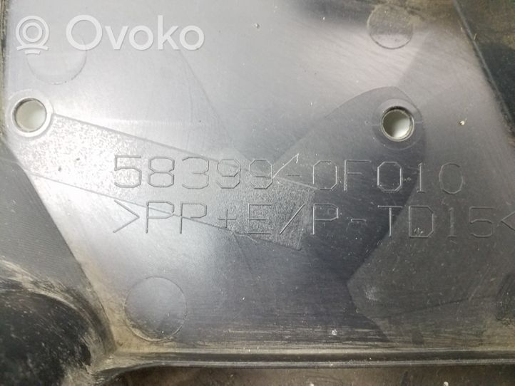 Toyota Verso Protector/cubierta de la carrocería inferior del maletero 583990F010