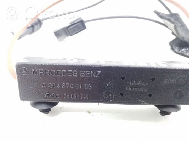Mercedes-Benz C W204 Autres relais A2048709189