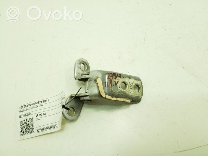 Toyota Yaris Cerniera superiore della portiera anteriore 687100D040