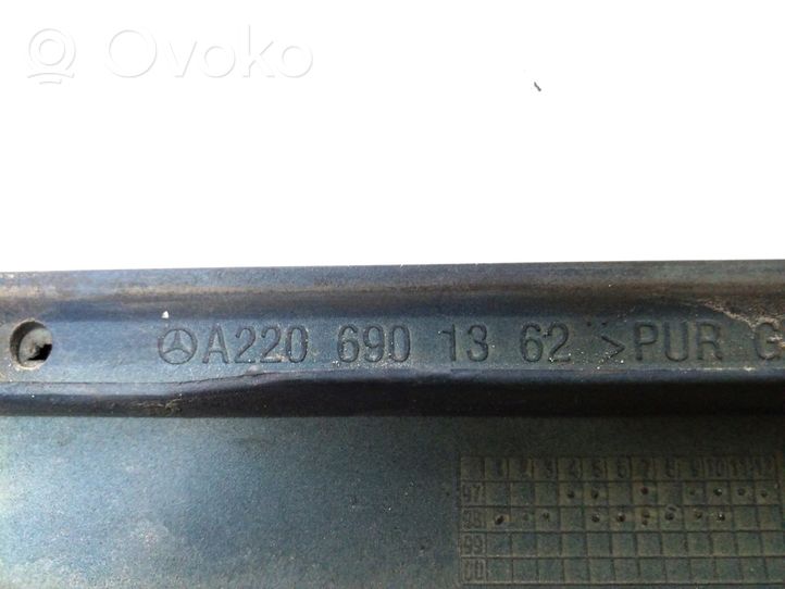 Mercedes-Benz S W220 Aizmugurē durvju dekoratīvā apdare (moldings) A2206901362