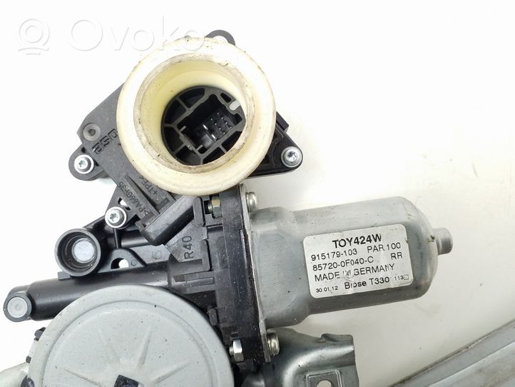 Toyota Verso Takaikkunan nostomekanismi ilman moottoria 698400F040