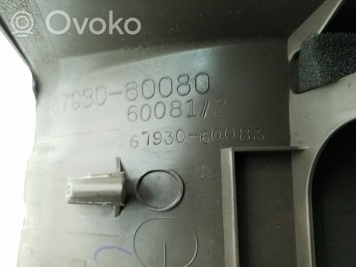 Lexus GX J150 Takaoven kynnyksen suojalista 6793060083