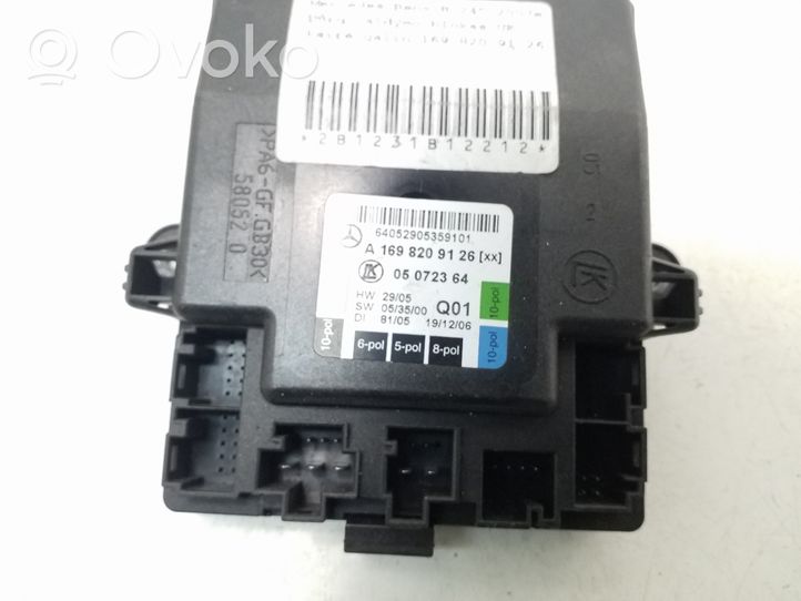 Mercedes-Benz B W245 Door control unit/module A1698209126