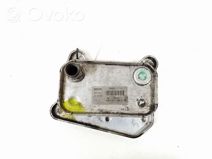 Mercedes-Benz E W210 Supporto di montaggio del filtro dell’olio A6111880101