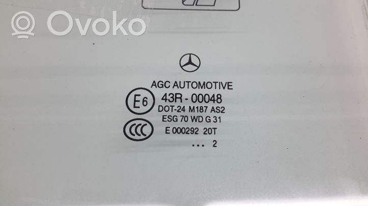 Mercedes-Benz B W246 W242 Takaoven ikkunalasi A2467350310