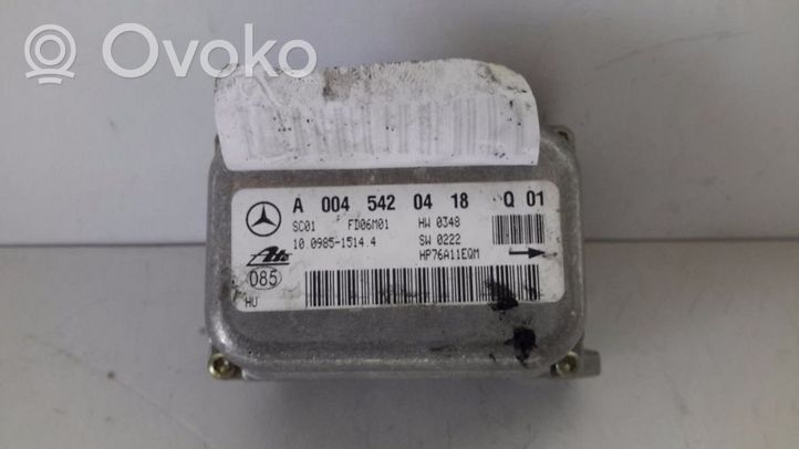 Mercedes-Benz SLK R171 Muu rele A0045420418