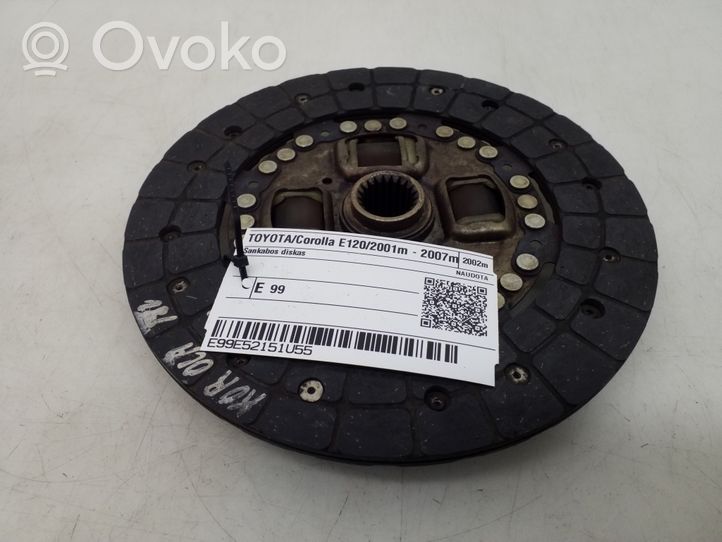 Toyota Corolla E120 E130 Disque d'embrayage 