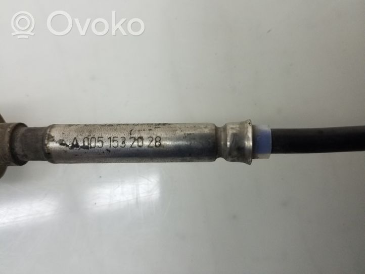 Mercedes-Benz ML W164 Sensore di temperatura dei gas di scarico A0051532028