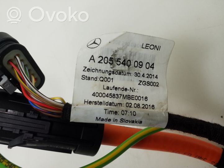 Mercedes-Benz C W205 Moduł / Przekaźnik haka holowniczego A2055400904