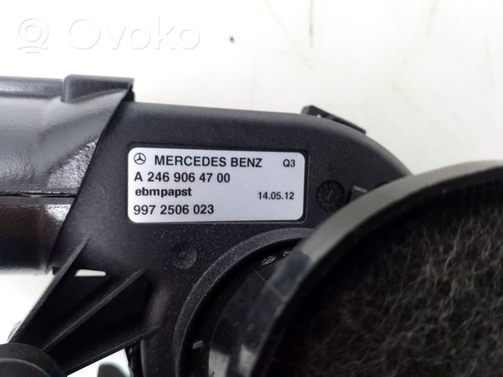 Mercedes-Benz B W246 W242 Heater fan/blower A2469064700