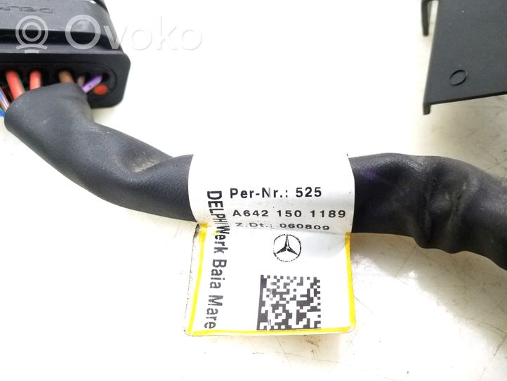 Mercedes-Benz E W212 Cableado de instalación del motor A6421501189