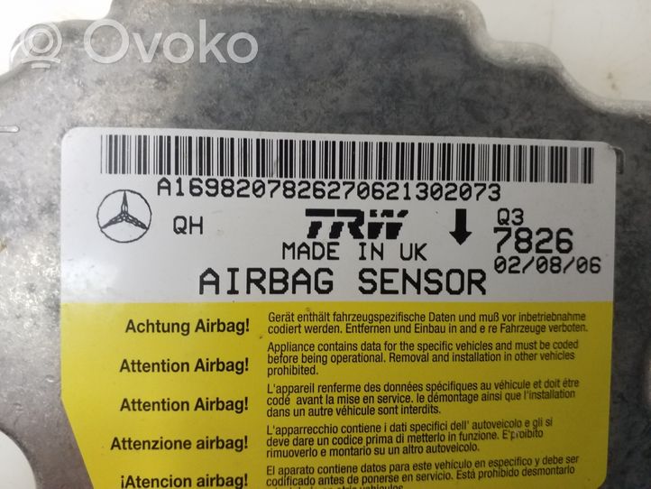 Mercedes-Benz B W245 Sterownik / Moduł Airbag A1698207826