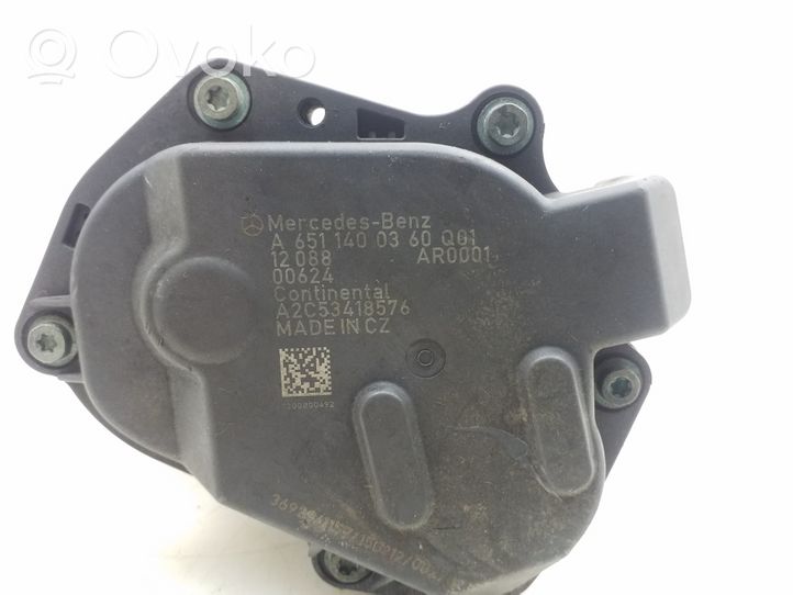 Mercedes-Benz Vito Viano W639 EGR valve A6511400360