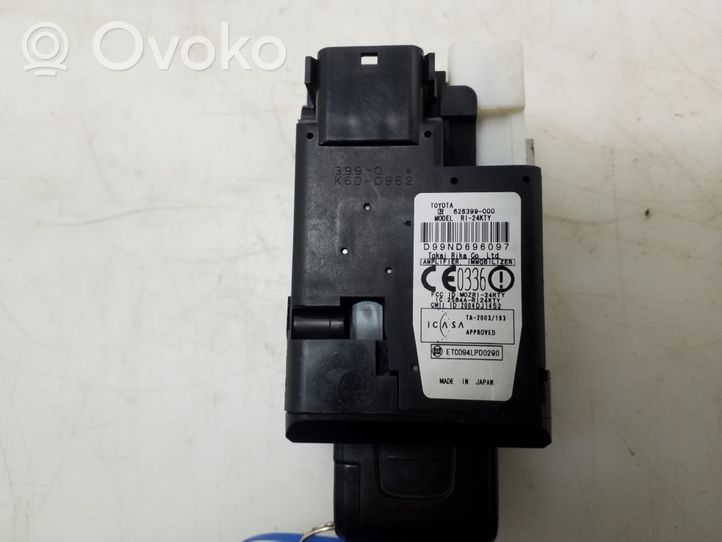 Toyota Corolla Verso AR10 Kit calculateur ECU et verrouillage 