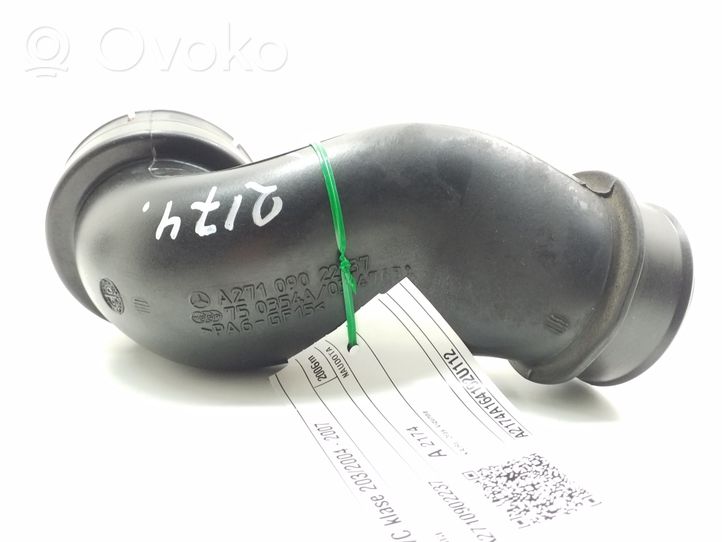 Mercedes-Benz C W203 Tube d'admission d'air A2710902237