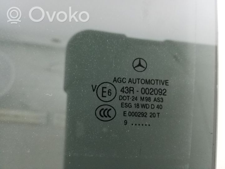 Mercedes-Benz GLK (X204) Takaoven ikkunalasi A2047351310