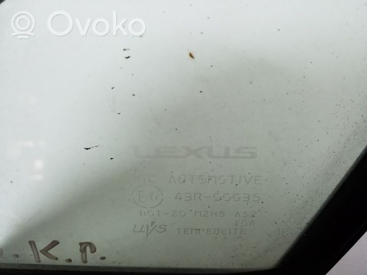 Lexus NX Szyba karoseryjna drzwi przednich 68126-78010