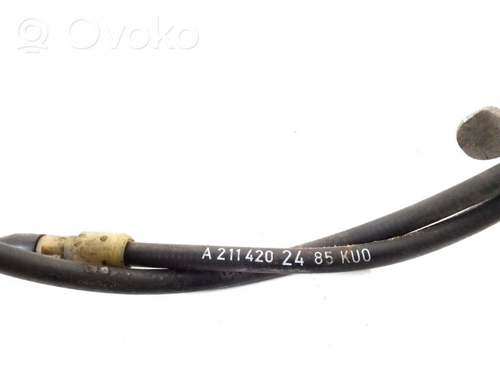 Mercedes-Benz E W211 Handbrake/parking brake wiring cable A2114202485