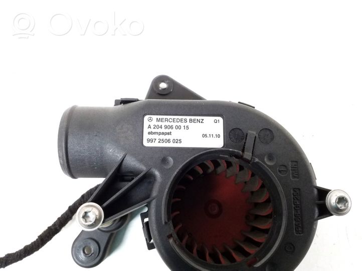 Mercedes-Benz E W212 Ventola riscaldamento/ventilatore abitacolo A2049060015