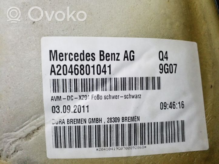 Mercedes-Benz GLK (X204) Wykładzina podłogowa tylna A2046801041