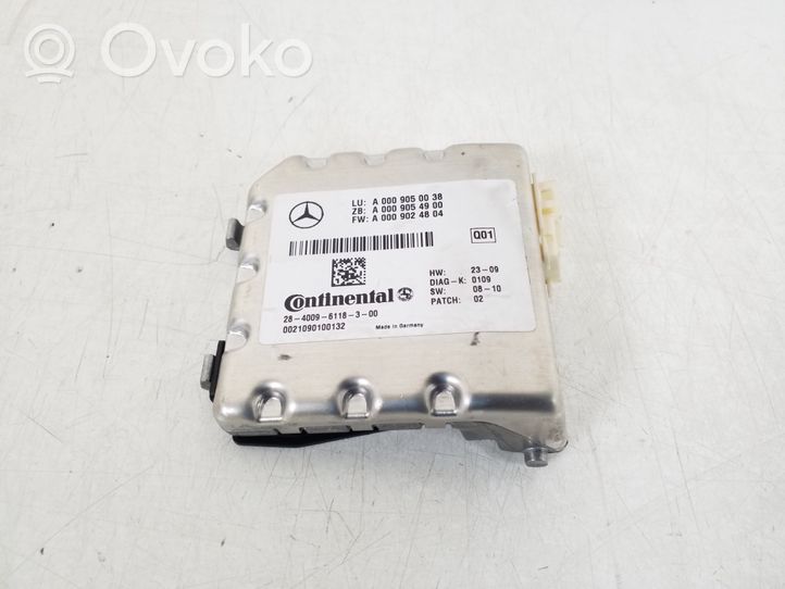 Mercedes-Benz E W212 Priekinio stiklo kamera A0009050038