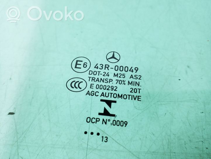 Mercedes-Benz B W246 W242 Vetro del finestrino della portiera anteriore - quattro porte A2467250600