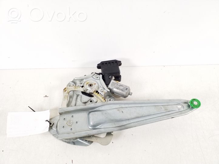 Toyota Avensis T270 Rear window lifting mechanism without motor 69830-05130