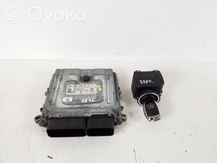 Mercedes-Benz ML W164 Kit centralina motore ECU e serratura 