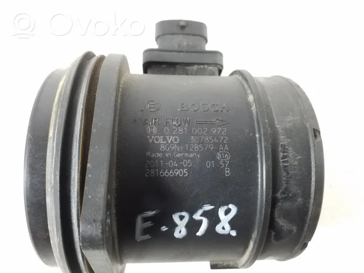 Volvo XC60 Mass air flow meter 30785472