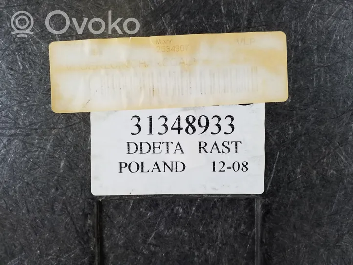Volvo S60 Doublure de coffre arrière, tapis de sol 31348933