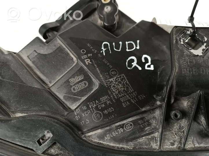 Audi Q2 - Etu-/Ajovalo 81A941034