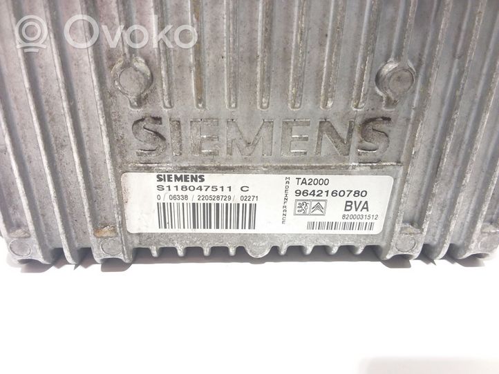 Citroen C3 Sterownik / Moduł skrzyni biegów 9642160780