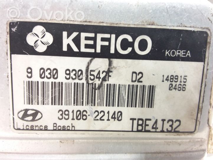 Hyundai Getz Calculateur moteur ECU 3910622140