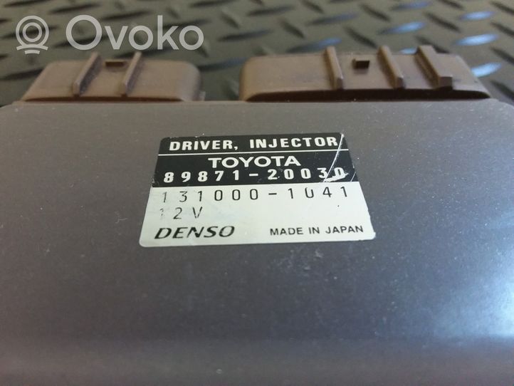 Toyota Avensis Verso Sterownik / Moduł wtrysków 8987120030